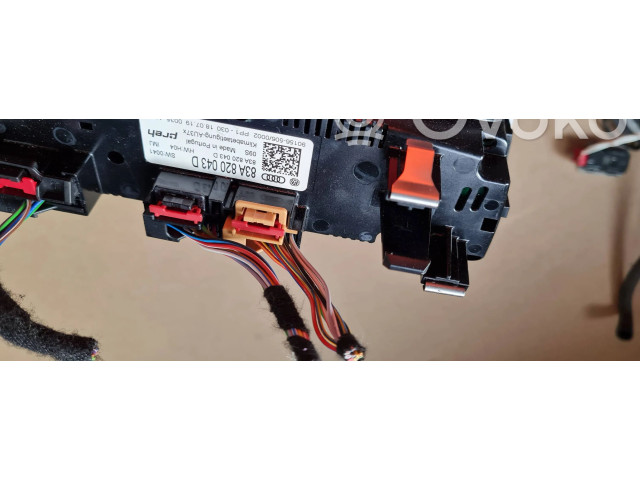 Блок управления климат-контролем 4F0907289G Audi A6 S6 C6 4F