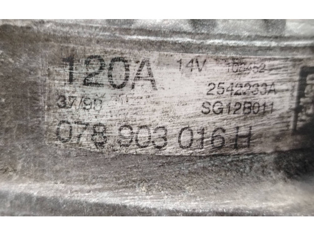 Генератор 2542283A, 078903016H   Audi A6 S6 C5 4B      