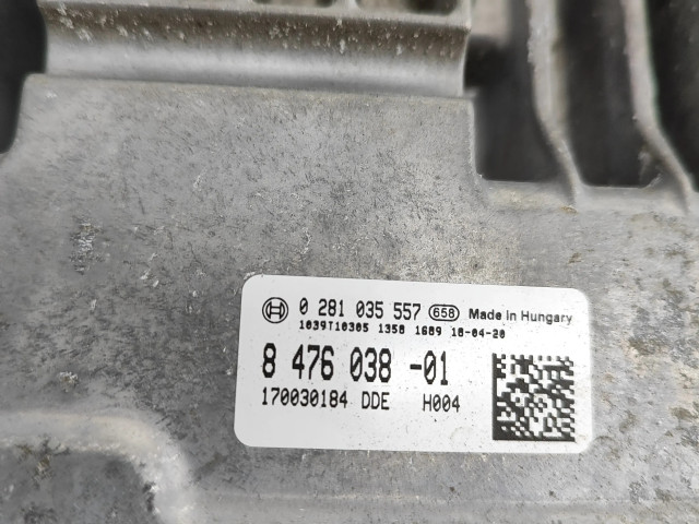Řídící jednotka 8476038, 0281035557 BMW X3 G01 2018
