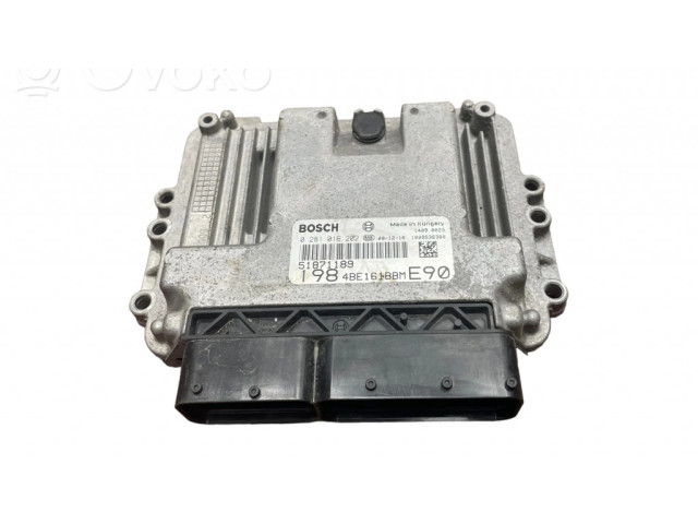 Блок управления двигателя 0281016202, 51871189   Fiat Bravo