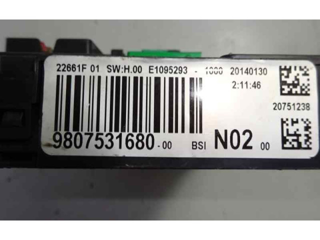 Модуль управления BSM 6Q0972595A, 5WK48212A Skoda Fabia Mk1 (6Y)