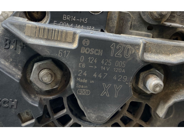 Генератор 0124425005, 24447429   Opel Meriva A      