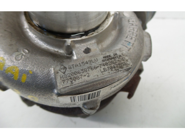 Turbodmychadlo Турбина GTA1549LV, 7730872 Nissan Qashqai+2 M9R