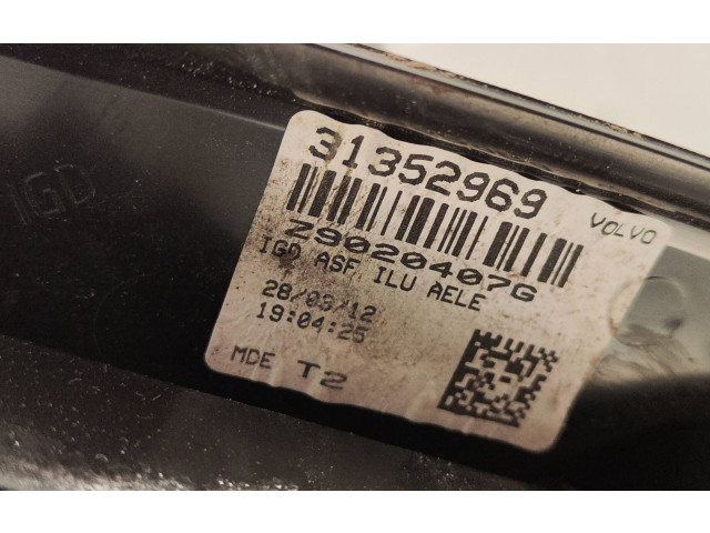 Zpětné zrcátko Volvo XC60 2010 31352969, Z9020407G