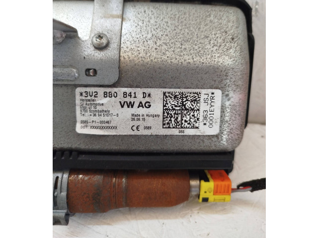Подушка безопасности для колен 3V2880841D   Skoda Superb B8 (3V)