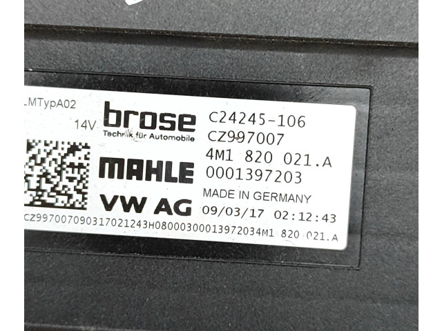 Вентилятор печки    4M1820021A, C24245106   Audi A4 Allroad B9