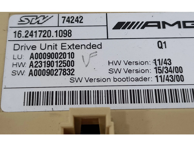 Блок управления A0009002010 Mercedes-Benz A W176