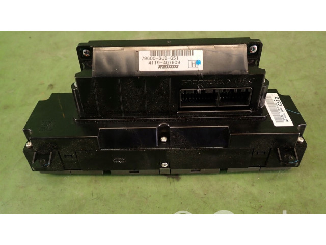 Блок управления климат-контролем 79600-SJD-G51 Honda FR-V