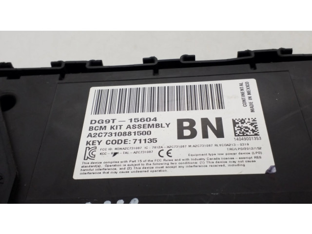 Блок предохранителей DG9T15604BN, A2C7310881500 Ford Fusion II