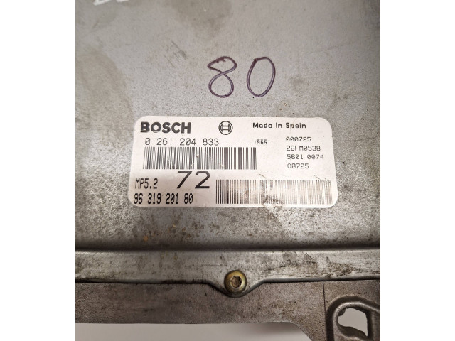 Блок комфорта 0261204833, 9631920180 Peugeot 306