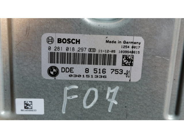 Řídící jednotka 8516753 BMW 5 GT F07 2012
