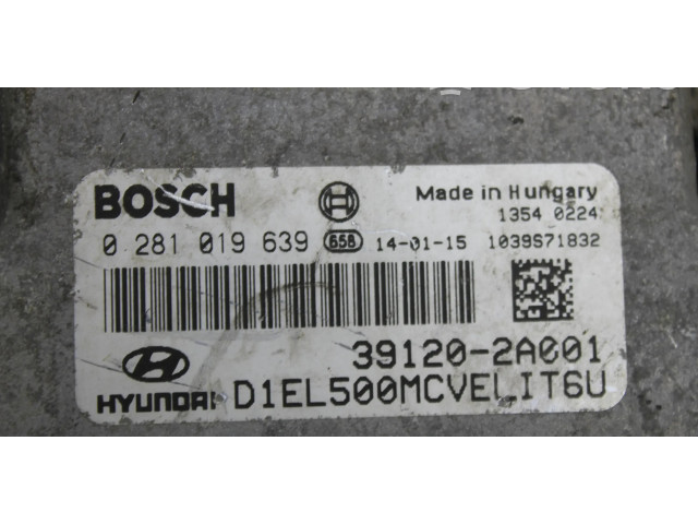 Řídící jednotka 391202A001, 0281019639 Hyundai ix35 2009
