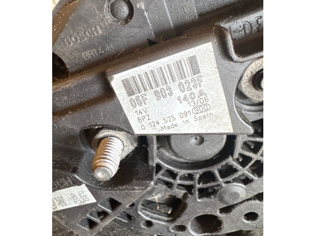 Генератор 06F903023F, 0124525091   Volkswagen Touran I      