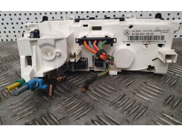 Блок управления климат-контролем A1699000900 Mercedes-Benz A W169