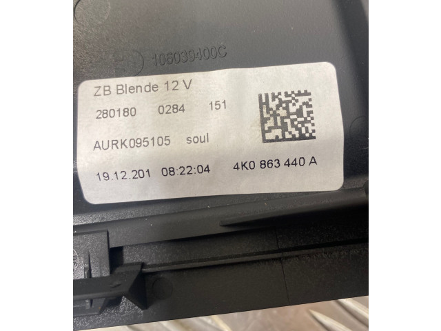 Блок управления климат-контролем 4K0919158C Audi A6 S6 C8 4K