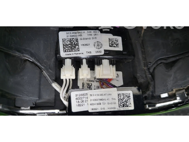 Руль Skoda Octavia Mk4 2019 - года 5e3959542h, 5E3959542H