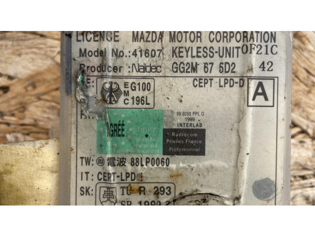 Блок управления GG2M675D2 Mazda 626