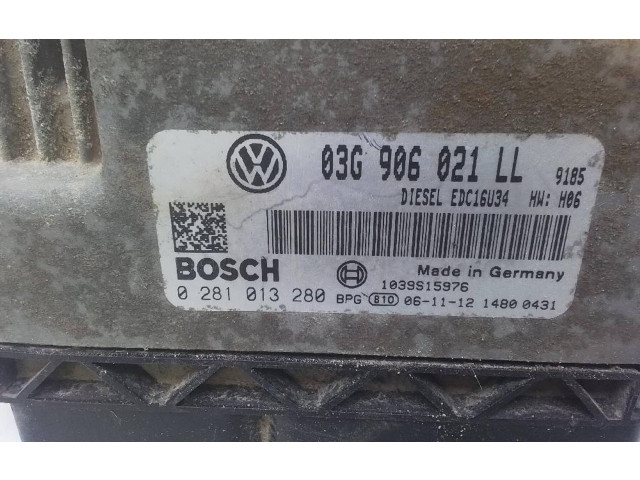 Řídící jednotka 03G906021LLG Volkswagen Caddy 2015