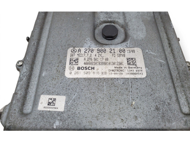 Řídící jednotka A2709002100 Mercedes-Benz GLA W156 2016