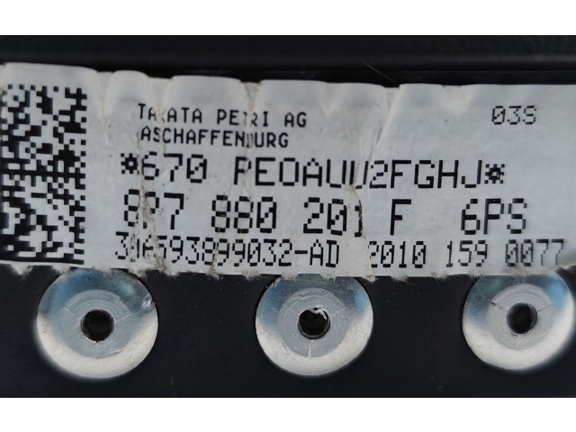 Подушка безопасности водителя 8P7880201F Audi A3 S3 A3 Sportback 8P