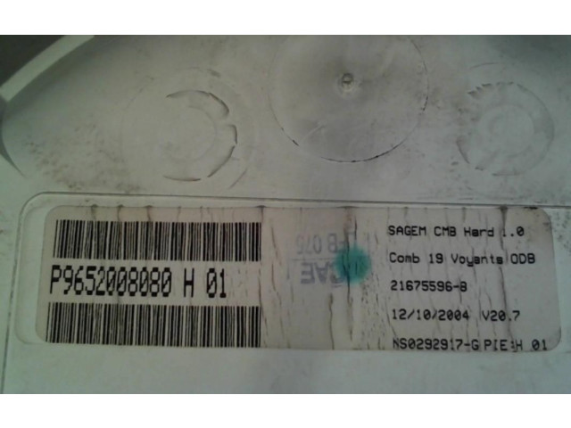 Панель приборов 9652008080   Citroen C2       