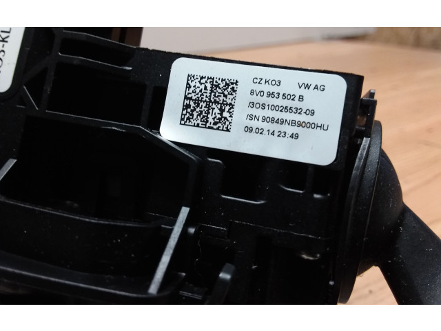 Подрулевой шлейф SRS 5Q0953549E, 8V0953502B Audi A3 S3 8V