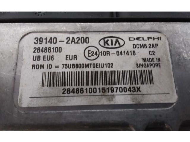 Блок управления двигателя 391402A200, 28486100 KIA Rio