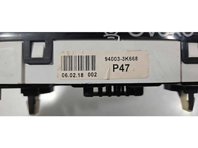 Панель приборов 940033K668, 04020028 Hyundai Sonata