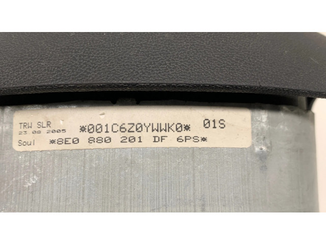 Подушка безопасности водителя 8E0880201D, 001C6ZZTWWKK Audi A4 S4 B7 8E 8H
