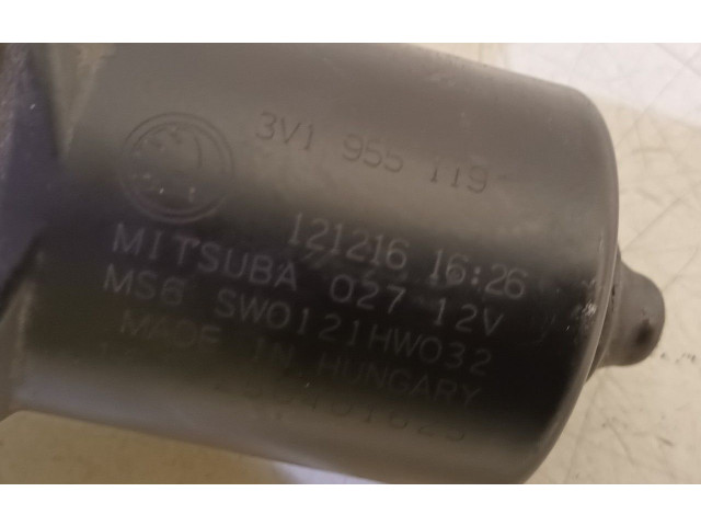 Моторчик дворников 3V1955119    Skoda Superb B8 (3V)