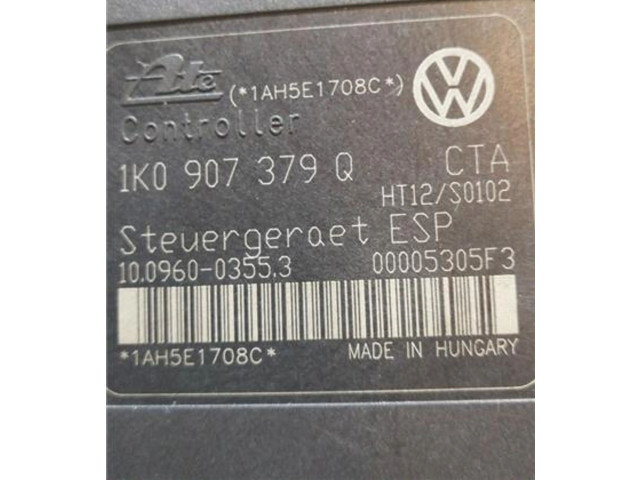 Блок управления АБС 1K0614517M, 1K0907379Q   Audi A3 S3 8L