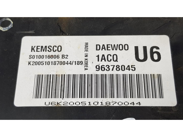 Řídící jednotka 96378045 Daewoo Nubira 2001
