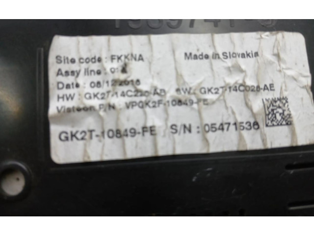 Přístrojová deska Ford Transit Custom 2019 GK2T-10849-FE