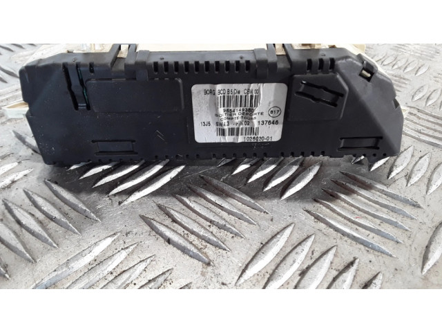 Дисплей 9654149380 Citroen C4 I