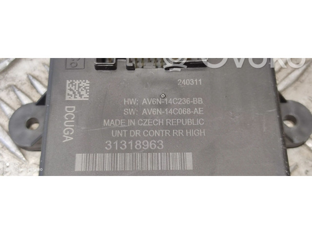 Блок управления дверью 31318963 Volvo S60