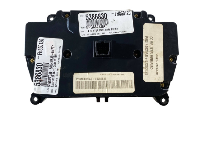Блок управления климат-контролем 5PG682XGAE   Jeep Grand Cherokee