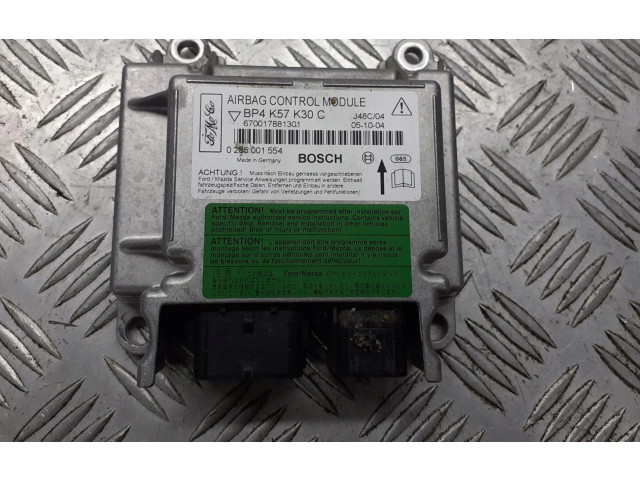 Блок подушек безопасности 0285001554 Mazda 3 I