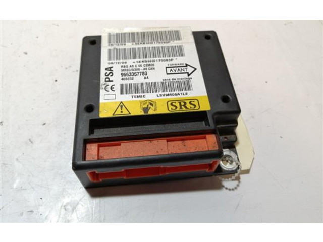 Блок подушек безопасности 9663357780, 9663357780 Citroen C2