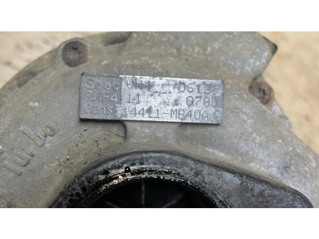 Turbodmychadlo Турбина 14411MB40A   Nissan Navara D40 2.5  