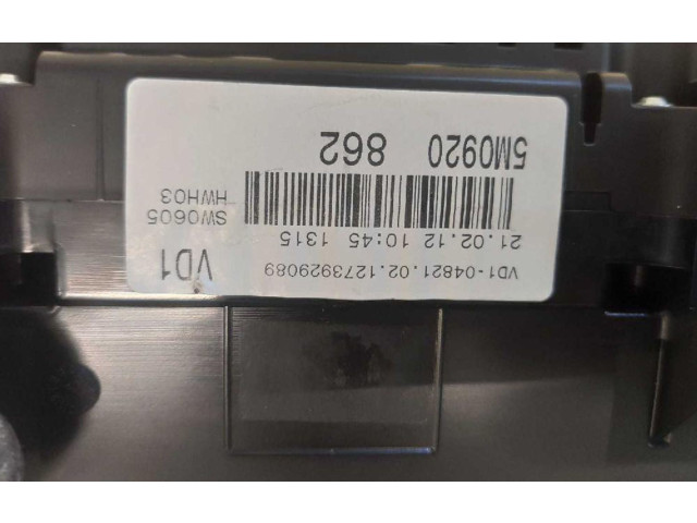 Панель приборов 5M0920862 Volkswagen Golf Plus