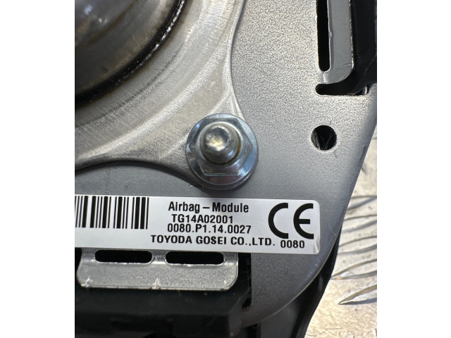 Подушка безопасности водителя TG14A02001, 0080P1140027 Mitsubishi Outlander