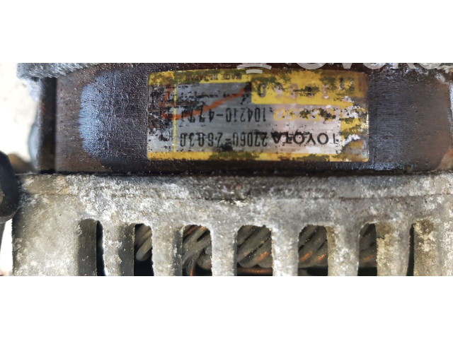 Генератор 2706026030, 1042104771   Lexus IS 220D-250-350      