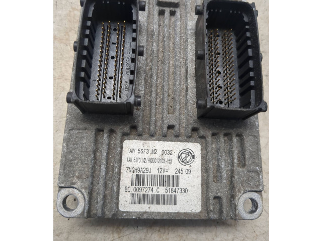 Řídící jednotka 51847330, 7NGH9A29J   Fiat Punto (199) 2012