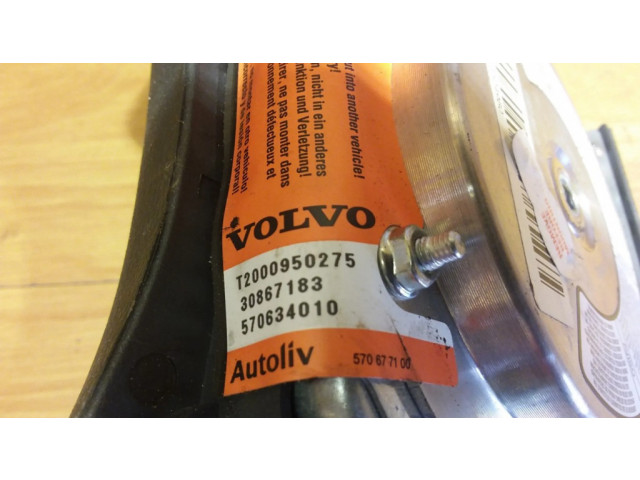Подушка безопасности водителя 570677100, 570634010 Volvo S40, V40