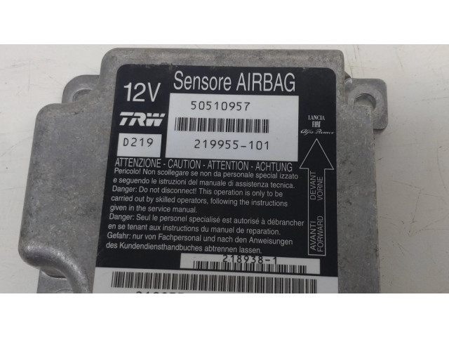 Блок подушек безопасности 50510957, 219955101 Alfa Romeo 159