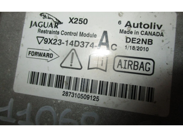 Блок подушек безопасности 9X2314D374AC, 9X23-14D374-AC Jaguar XF