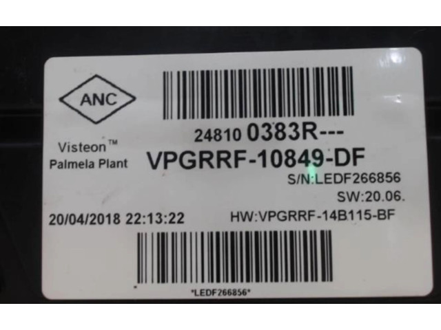 Панель приборов 248107567R, 248107567R   Renault Clio III       