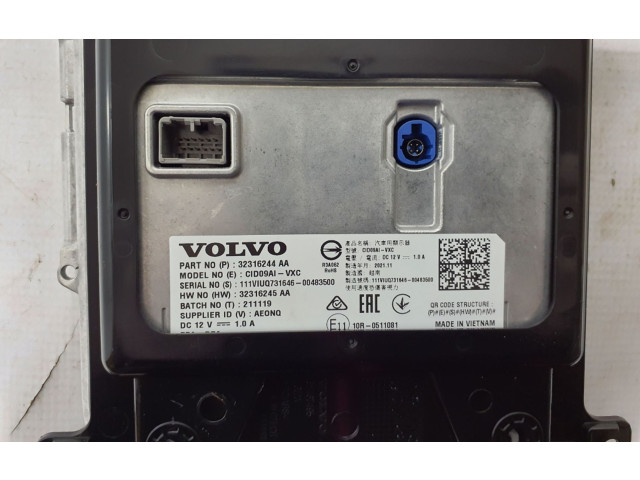 Дисплей 32316244 Volvo S60