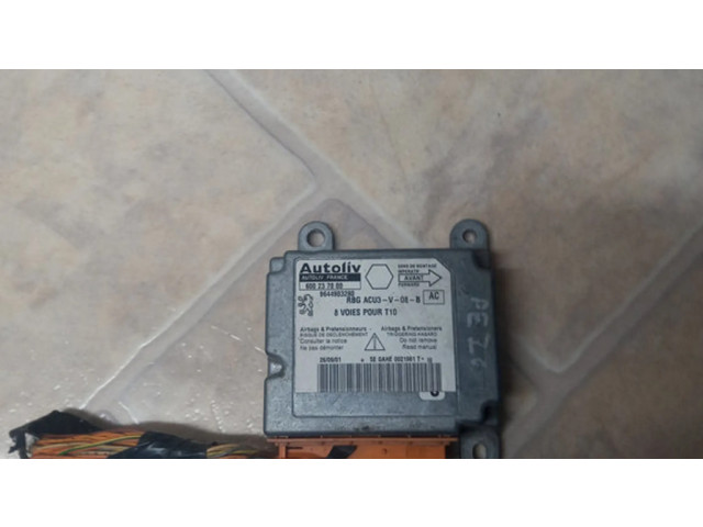 Блок подушек безопасности 9644903280 Peugeot 206