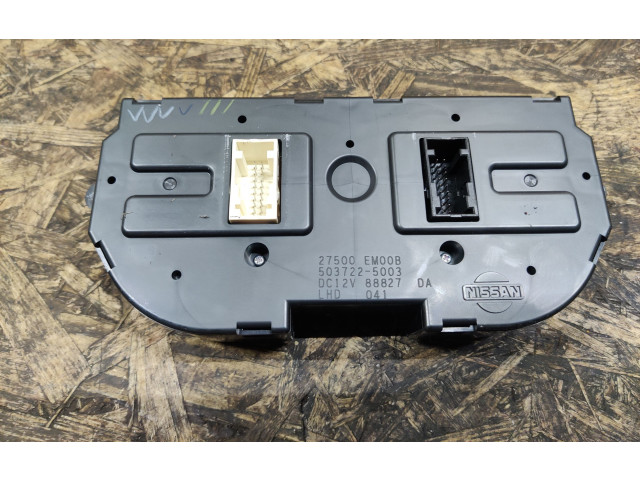 Блок управления климат-контролем 27500EM00B   Nissan Tiida C11
